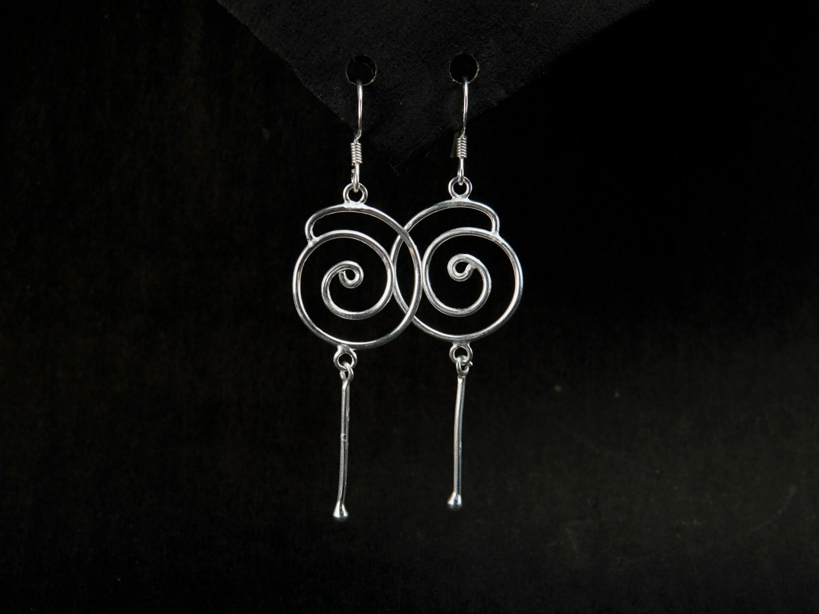 Eterna Spiral Earrings - Image 3