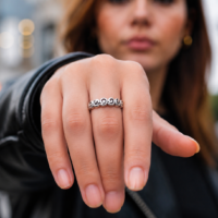 Eternal Swirl Band Ring