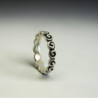 Eternal Swirl Band Ring