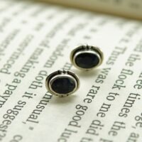 Midnight Onyx Stud Earrings