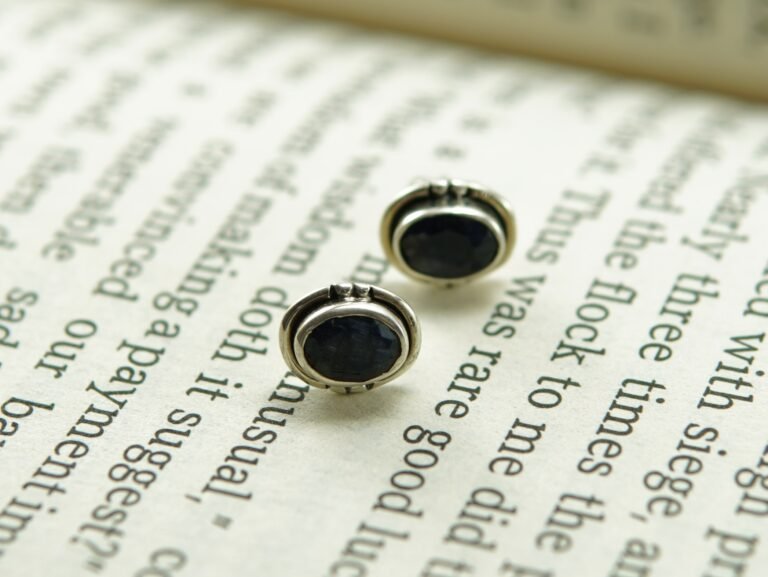 Midnight Onyx Stud Earrings