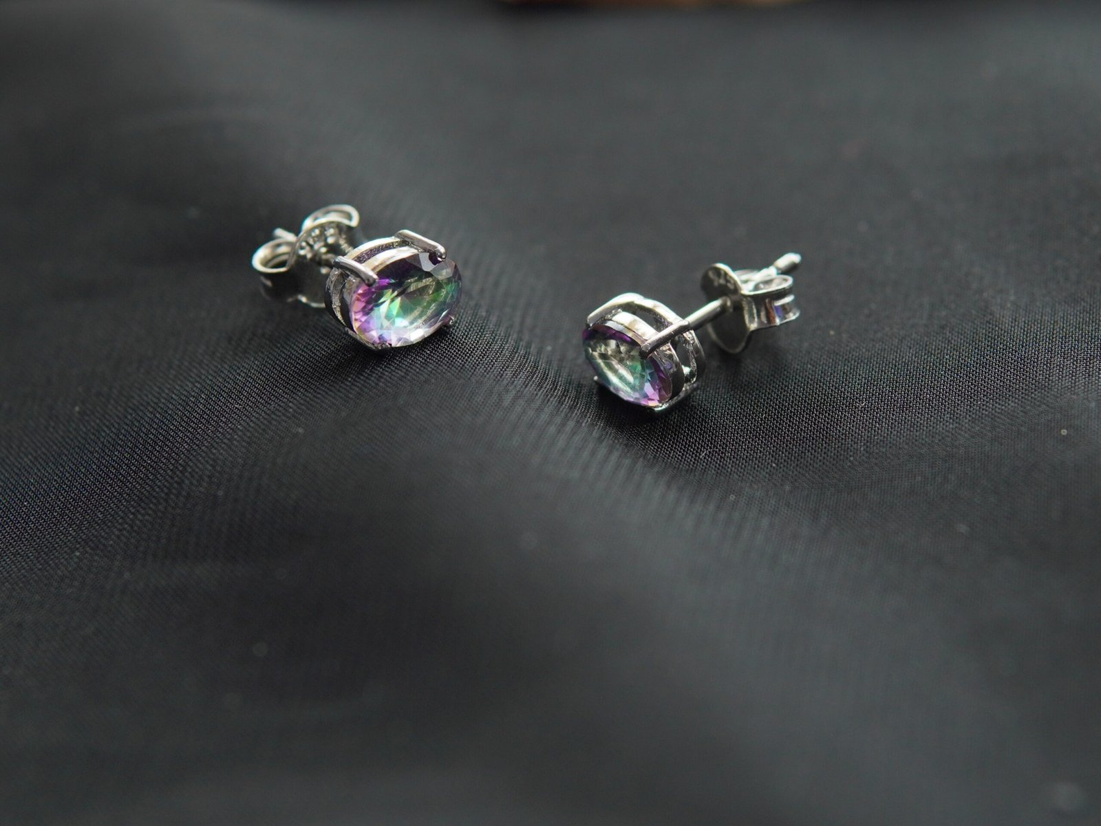 Mystic Prism Stud Earrings - Image 2