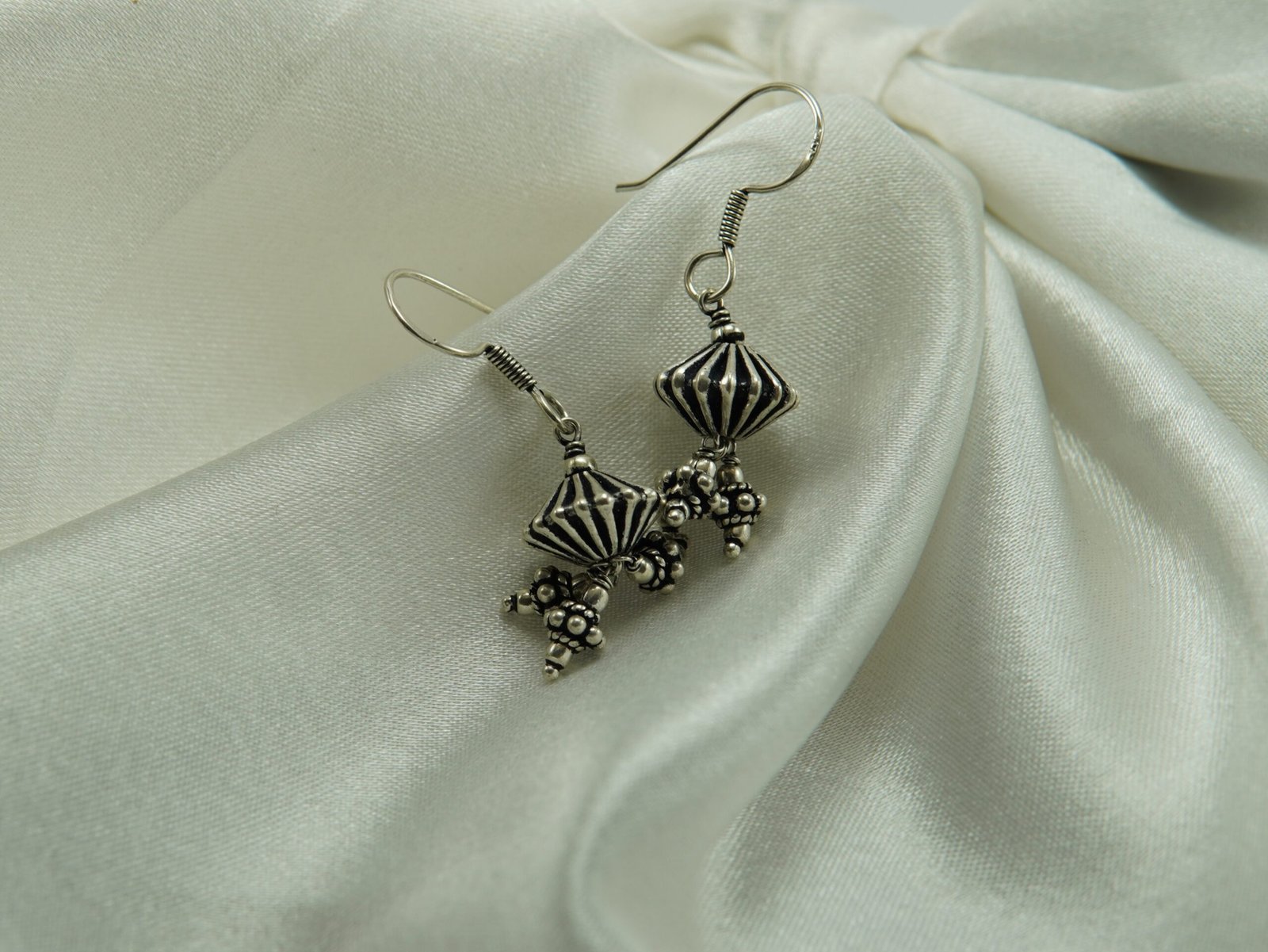 Royal Bell Charm Earrings - Image 3