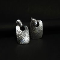 Artisan Hammered Drop Earrings