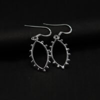 Celestial Halo Drop Earrings