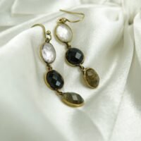 Midnight Harmony Gemstone Earrings