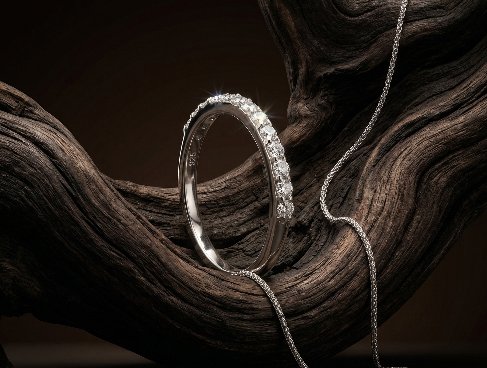 Celeste Spark Eternity Ring - Image 3